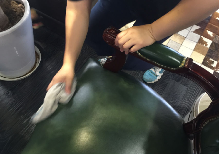 洛南县家具清洗案例